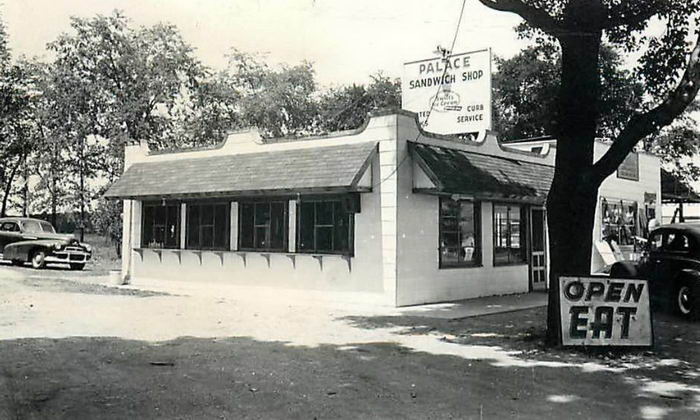 Palace Sandwich Shop - Old Photo